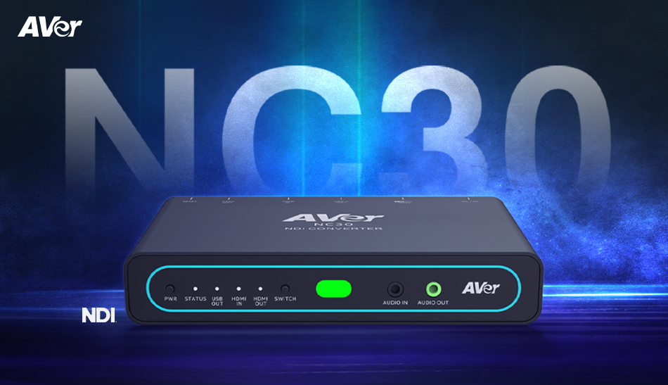 AVer Introduces NC30 NDI Converter for Seamless NDI and HDMI Signal Conversion